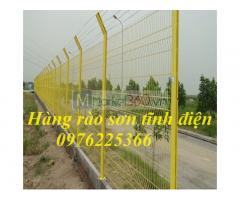 Hàng rào sơn tĩnh điện D4a50x200