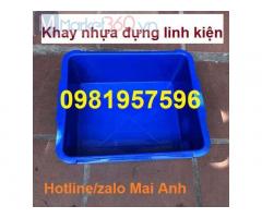 Khay nhựa đựng linh kiện ốc vít, phụ tùng, khay nhựa đặc