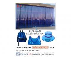 Màng nhựa pvc tại Bình Dương – Trong Màu Xanh Dương (New)