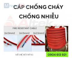 Cáp chống cháy chống nhiễu / FR cable Altek Kabel 2x16AWG