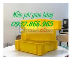 Tìm mua thùng vuông cao 10, thùng nhựa đặc, khay nhựa, khay cơ khí,thùng đặc