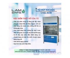 Tủ hút khí độc chịu acid Lamsafe