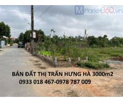 Đất thị trấn hưng hà, thái bình 3000m2