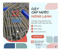 Dây dẫn nước nóng lạnh, ống mềm cấp nước nóng, dây inox cấp nước ren trong, ống nối mềm cứu hỏa, dây dẫn nước mềm inox