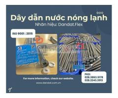 Dây dẫn nước nóng lạnh, ống mềm cấp nước nóng, dây inox cấp nước ren trong, ống nối mềm cứu hỏa, dây dẫn nước mềm inox