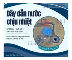 Dây dẫn nước nóng lạnh, ống mềm cấp nước nóng, dây inox cấp nước ren trong, ống nối mềm cứu hỏa, dây dẫn nước mềm inox