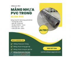 Màng nhựa pvc trong suốt không phun bột 2.0mm