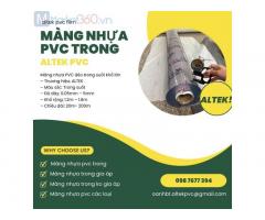 Màng nhựa pvc trong suốt không phun bột 2.0mm