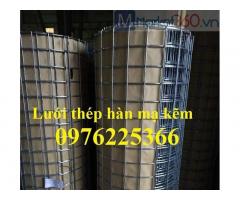 Lưới thép hàn mạ kẽm ô 50x50