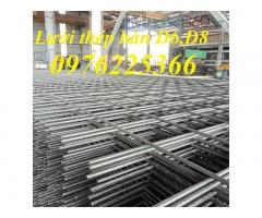 Lưới thép hàn D8A100x100, 150x150, 200x200