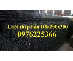 Lưới thép hàn D8A100x100, 150x150, 200x200