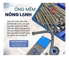 Ống mềm cấp nước nóng lạnh, dây dẫn nước inox, ống mềm cấp nước thép không gỉ, dây mềm inox dẫn nước vòi chậu