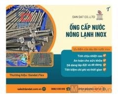 Ống mềm cấp nước nóng lạnh, dây dẫn nước inox, ống mềm cấp nước thép không gỉ, dây mềm inox dẫn nước vòi chậu