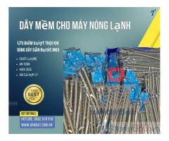 Ống mềm cấp nước nóng lạnh, dây dẫn nước inox, ống mềm cấp nước thép không gỉ, dây mềm inox dẫn nước vòi chậu