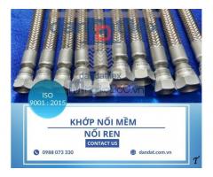 Khớp nối mềm inox chống rung, khớp nối chống rung inox nối bích, khớp nối chống rung máy bơm, khớp nối mềm cho máy phát điện