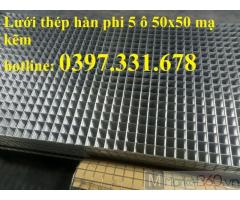 Lưới thép hàn 4ly A50x50 giao hàng toàn quốc