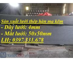 Lưới thép hàn 4ly A50x50 giao hàng toàn quốc