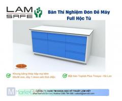 Bàn Thí Nghiệm Đơn Để Máy Có Hộc Tủ - Lamsafe