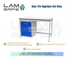 Bàn Thí Nghiệm Đơn Để Máy Có Hộc Tủ - Lamsafe