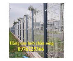 Hàng rào lưới thép sơn tĩnh điện D5A50x150