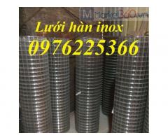 Lưới hàn inox 304 sợi 1.5ly ô 25x25