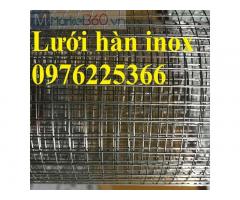 Lưới hàn inox 304 sợi 1.5ly ô 25x25