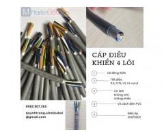 Cáp điều khiển 4 lõi, cáp truyền tín hiệu 3 lõi Altek Kabel