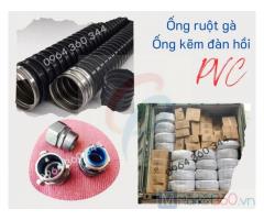 Ống ruột gà, ống luồn dây lõi thép bọc nhựa PVC đen