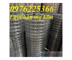 Lưới thép hàn mạ kẽm D3 ô 50x50, 100x100