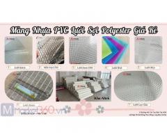 Tổng hợp màng lưới nhựa PVC giá thương mại