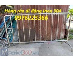 Hàng rào di động inox 304