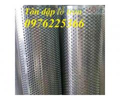 Tôn đột lỗ tròn dày 0.4mm, 0.5mm, 0.6mm, 0.7mm