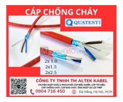 Cáp nguốn chống cháy 2x1.0, 2x1.5, 2x2.5 Altek Kabel