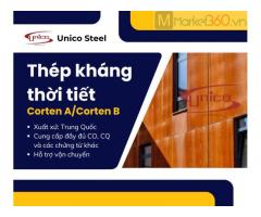 Thép kháng thời tiết CortenA/CortenB - Unico Steel