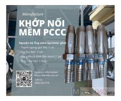 Khớp Nối Mềm PCCC| Dây mềm nối đầu phun sprinkler, Ống mềm kết nối đầu phun Sprinkler – Giải Pháp An Toàn Cho Hệ Thống Phòng Cháy Chữa Cháy