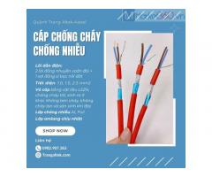 Cáp Chống Cháy chống nhiễu GFT Altek Kabel: an toàn trong nhiệt độ cao