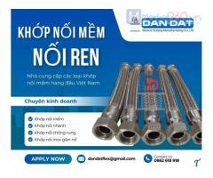 Khớp nối chống rung inox nối bích, khớp nối mềm dùng cho hệ LPG, khớp nối mềm giảm chấn inox,khớp nối mềm lắp cho ống xả máy phát điện