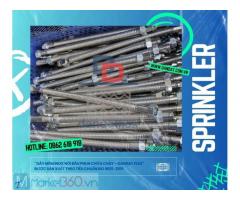 Ống mềm kết nối đầu phun sprinkler, ống mềm sprinkler PCCC, dây mềm inox cấp nước đầu phun Sprinkler, ống mềm PCCC