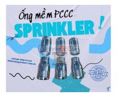 Ống mềm kết nối đầu phun sprinkler, ống mềm sprinkler PCCC, dây mềm inox cấp nước đầu phun Sprinkler, ống mềm PCCC