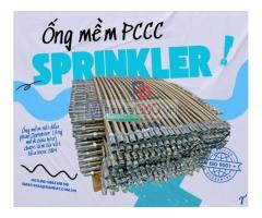 Ống mềm kết nối đầu phun sprinkler, ống mềm sprinkler PCCC, dây mềm inox cấp nước đầu phun Sprinkler, ống mềm PCCC