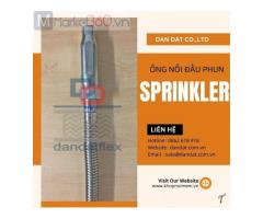 Ống chữa cháy, ống nối đầu phun cứu hỏa, dây nối mềm inox đầu phun sprinkler, ống mềm kết nối đầu phun chữa cháy