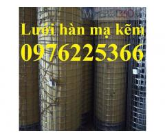 Lưới thép hàn cuộn mạ kẽm 2ly, 3ly, 4ly, 5ly, hàng sẵn tại kho