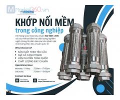 Khớp Nối Mềm Inox- Khớp nối mềm cho đường ống dẫn hơi, Khớp nối giảm rung inox 304: Giải Pháp Linh Hoạt Cho Hệ Thống Đường Ống