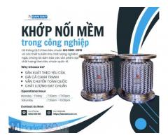 Khớp Nối Mềm Inox- Khớp nối mềm cho đường ống dẫn hơi, Khớp nối giảm rung inox 304: Giải Pháp Linh Hoạt Cho Hệ Thống Đường Ống