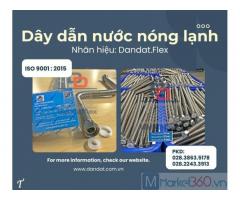 Ống mềm cấp nước nóng , dây dẫn nước inox 304, dây dẫn nước inox chịu nhiệt, dây dẫn nước inox bình nóng lạnh