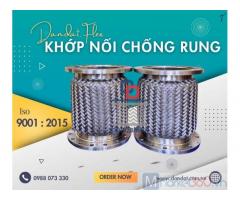 Khớp chống rung inox cho máy bơm, khớp nối mềm cho hệ LPG, khớp chống rung inox, khớp nối mềm giảm rung inox, khớp nối chống rung cho ống gió