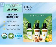 Tinh dầu Bạc Hà mát lạnh 10ml 50ml Peppermint LIS MEC Ấn Độ