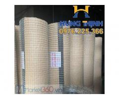 Lưới hàn mạ kẽm nhúng nóng 10x10, 15x15, 20x20, 25x25