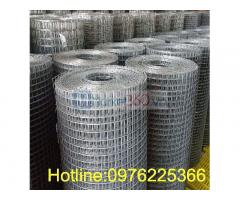 Lưới hàn mạ kẽm nhúng nóng 10x10, 15x15, 20x20, 25x25