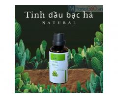 Tinh dầu Bạc Hà mát lạnh 10ml 50ml Peppermint LIS MEC Ấn Độ chính hãng